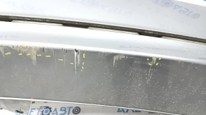 Bare rear bumper Honda Accord 18-22 silver, missing fragment, broken mount, scratches