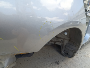 Quarter wing rear right Honda Accord 18-22 on the body, silver, dented, bumps