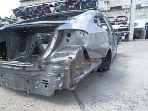 Quarter wing rear right Honda Accord 18-22 on the body, silver, dented, bumps