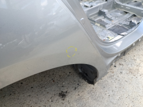 Quarter wing rear right Honda Accord 18-22 on the body, silver, dented, bumps