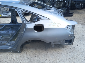 Quarter wing rear left Honda Accord 18-22 on the body, silver, pokes