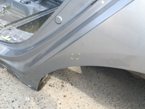 Quarter wing rear left Honda Accord 18-22 on the body, silver, pokes