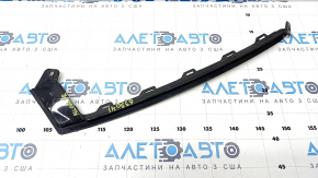 Front bumper molding lower right Honda Accord 18-22 black gloss, scratches, dented