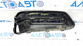 Bumper grille left Honda Accord 18-22 hybrid, under fog lights, black gloss, sand, butt
