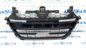 Lower grille front bumper Honda Accord 18-22 black gloss, sand