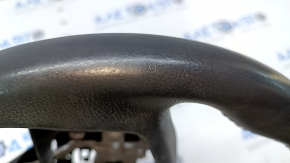 Naked steering wheel Subaru Legacy 15-19 leather, black, scratches, abrasions, bumps