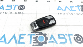 Key Audi Q5 80A 18-keyless, 4 buttons, type 1, worn, bumps