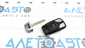 Key Audi Q5 80A 18-keyless, 4 buttons, type 1, worn, bumps
