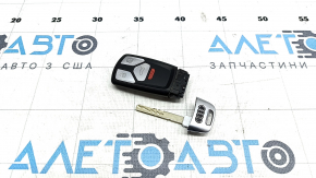 Key Audi Q5 80A 18-keyless, 4 buttons, type 2, worn, bumps