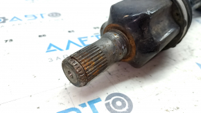 Drive axle shaft front left Jeep Compass 17- awd automatic transmission, rusty, torn boot