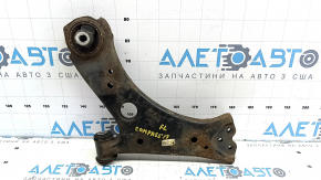 Lower front left arm Jeep Compass 17 - cracked silent block, rusty