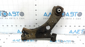 Lower front left arm Jeep Compass 17 - cracked silent block, rusty