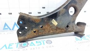 Lower front right arm Jeep Compass 17-22 torn silent block, rusty