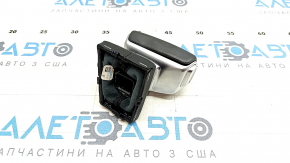 Gear knob Audi Q5 80A 18-20 leather, black, scratches