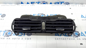 Central dashboard air duct deflector Ford Fusion mk5 13-20 black, broken mount, crack in mount
