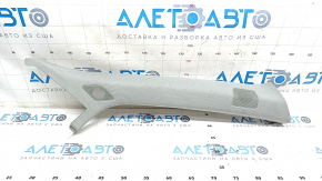 Front pillar trim right Audi Q5 80A 18- gray, under tweeters, for dry cleaning, broken fastening
