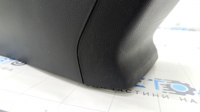 Console central armrest Honda Accord 18-22 black leather, under air duct, scratches