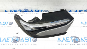Right muffler cap Honda Accord 18-22 EXL, touring with chrome, scratches