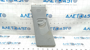 Upper center pillar trim left belt Audi Q5 80A 18- gray, dry cleanable, worn
