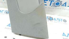 Upper center pillar trim left belt Audi Q5 80A 18- gray, dry cleanable, worn