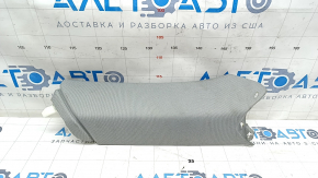 Rear pillar trim in front of the window left Audi Q5 80A 18 - gray, for dry cleaning, broken mount