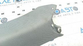 Rear pillar trim in front of the window left Audi Q5 80A 18 - gray, for dry cleaning, broken mount