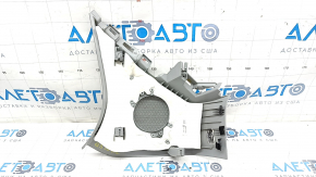 Rear pillar trim behind the window left Audi Q5 80A 18- gray, under the speaker