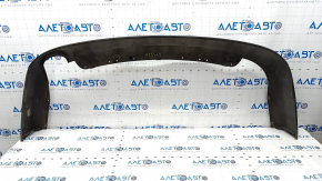 Rear bumper lip Ford Fusion mk5 13-18 for 1 pipe graphite, crack, broken fasteners, scratches