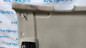 Lincoln MKZ 13-16 headlining without sunroof beige, dry clean, dented, broken