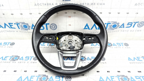 Bare steering wheel Audi Q5 80A 18-20 leather, black, scratches