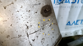 Muffler rear part with barrel Jeep Compass 17- 2.4 awd type 1, dented, rusty