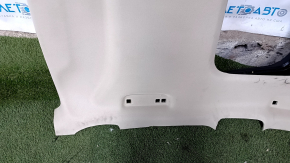 Lincoln MKZ 13-16 headlining under sunroof, beige, for dry cleaning, fastening is peeled off, cracks
