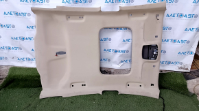 Ford Fusion mk5 13-16 ceiling trim beige, under hatch, needs cleaning, broken, swollen, fabric peeling off