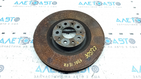 Front right brake disc Fiat 500L 14-305/27mm rusty