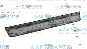 Door sill outer front right Audi Q5 80A 18- black with chrome, scratches