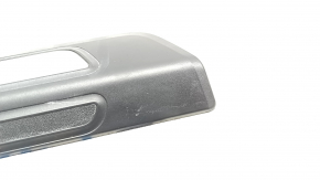 Door sill outer front right Audi Q5 80A 18- black with chrome, scratches