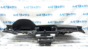 Torpedo front panel with AIRBAG Audi Q5 80A 18-20 black, Bang & Olufsen