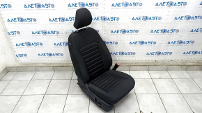 Passenger seat Ford Fusion mk5 17-20 without airbag, electric, black cloth, for cleaning
