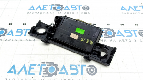 Front center console trim for start/stop button Audi Q5 80A 18-20 black