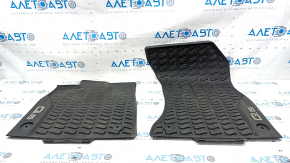 Set of floor mats for Audi Q5 80A 18- rubber, black