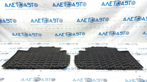 Set of floor mats for Audi Q5 80A 18- rubber, black