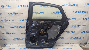 Door assembly rear right Ford Fusion mk5 13-20 blue FT, dent