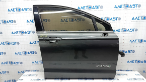 Door assembly front right Ford Fusion mk5 13-20 hybrid graphite J7, triplex glass, bumps, scratches on the overlay