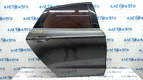 Door assembly rear right Ford Fusion mk5 13-20 graphite J7, bump, scratches on the trim