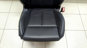 Passenger seat Audi Q5 80A 18- with AIRBAG, Sport, leather, black, electric, heated and ventilated, perforated