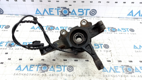 Front left hub with axle Fiat 500L 14- with ABS sensor, rusty