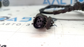 Front left hub with axle Fiat 500L 14- with ABS sensor, rusty