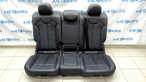 Rear row of seats 2nd row Audi Q5 80A 18- Sport, leather, black, perforated, tears