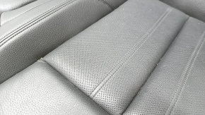 Rear row of seats 2nd row Audi Q5 80A 18- Sport, leather, black, perforated, tears