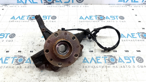 Front right hub with axle Fiat 500L 14- with ABS sensor, rusty